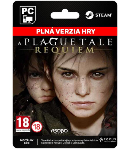 a plague tale requiem cz steam pc digital 452030