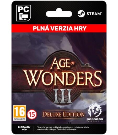 age of wonders 3 deluxe edition steam pc digital 435280