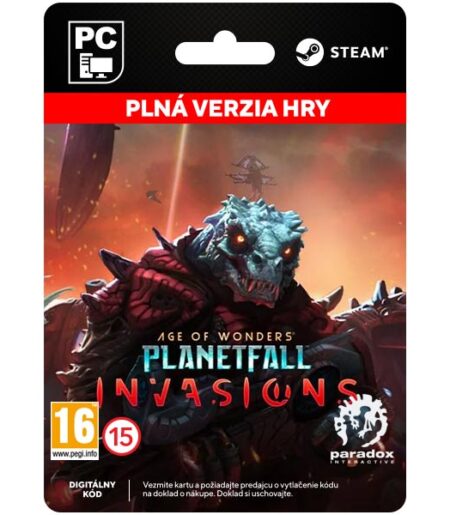 age of wonders planetfall invasions steam pc digital 450684