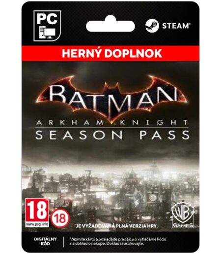 Batman: Arkham Knight (Season Pass) [Steam] od Warner Bros. Games