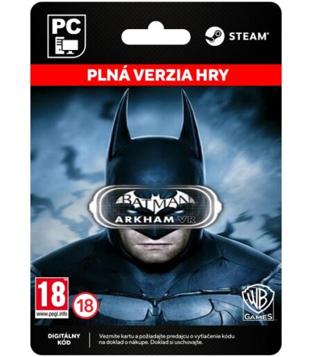 Batman: Arkham VR [Steam] od Warner Bros. Games