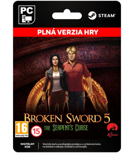 broken sword 5 the serpent s curse steam pc digital 416433