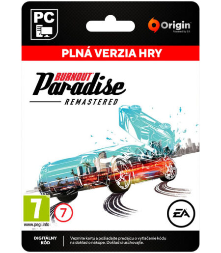 burnout paradise remastered steam pc digital 416456