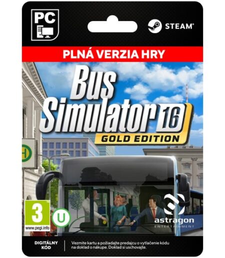 bus simulator 2016 gold edition steam pc digital 435389