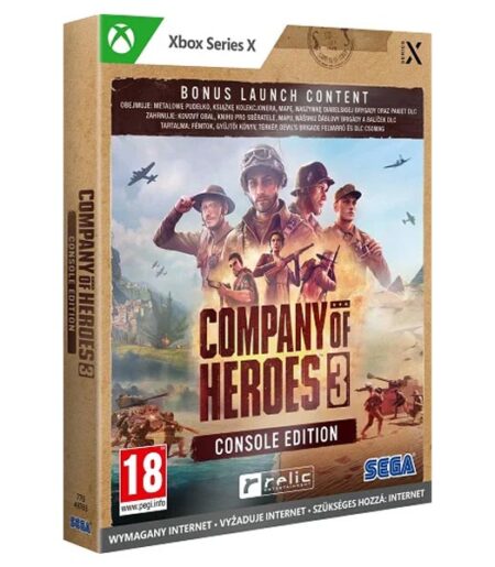 company of heroes 3 cz console launch edition xbox series x 460948