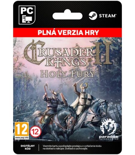 Crusader Kings 2: Holy Fury [Steam] od Paradox Interactive