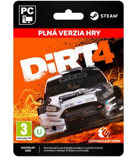 dirt 4 steam pc digital 413572