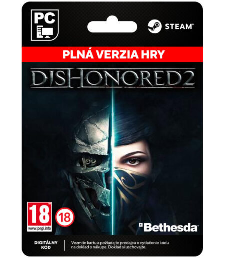 dishonored 2 steam pc digital 412957