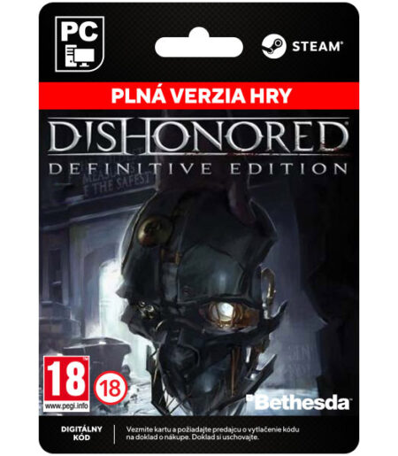 dishonored definitive edition steam pc digital 416672