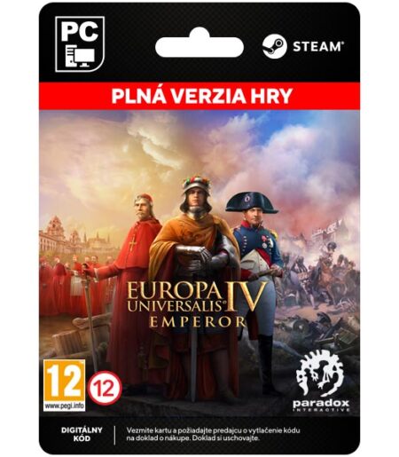 Europa Universalis 4: Emperor [Steam] od Paradox Interactive
