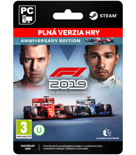 F1 2019: The Official Videogame (Anniversary Edition) [Steam] od Codemasters