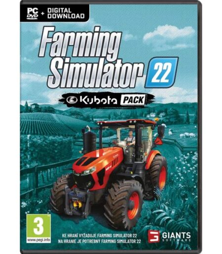 Farming Simulator 22: Kubota Pack CZ PC od Giants Software