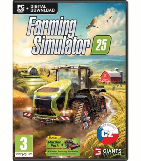 farming simulator 25 cz pc dvd 477267