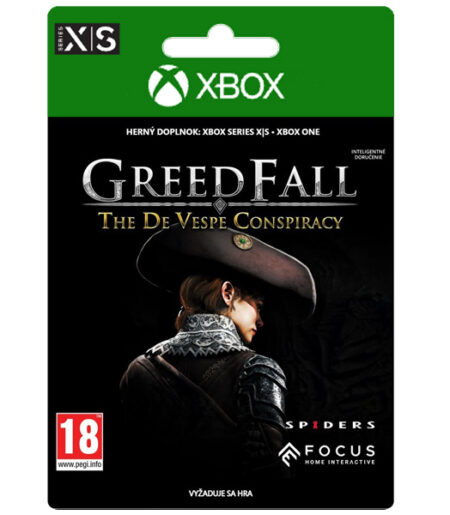 greedfall the de vespe conspiracy xbox x s digital 436050