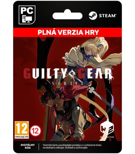 guilty gear strive steam pc digital 432023