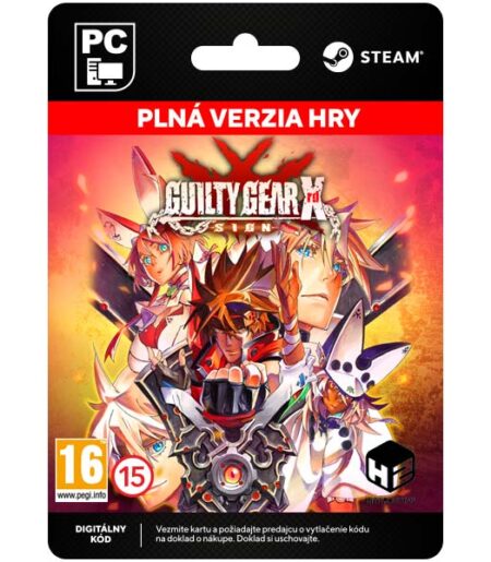 guilty gear xrd sign steam pc digital 441587