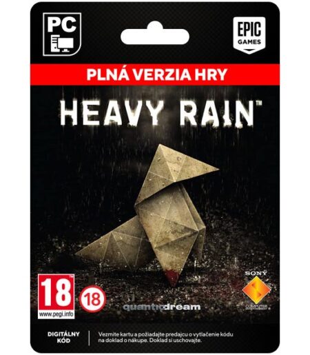 Heavy Rain [Steam] od Quantic Dream