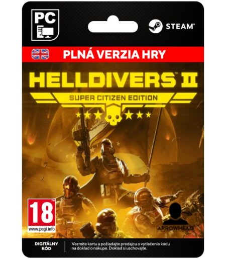 helldivers ii super citizen edition steam pc digital 473639