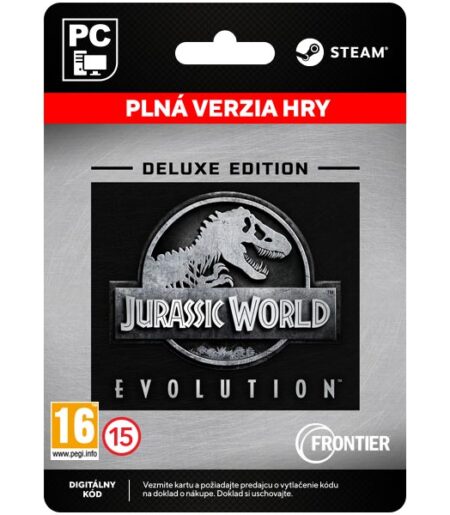 jurassic world evolution deluxe edition steam pc digital 440926