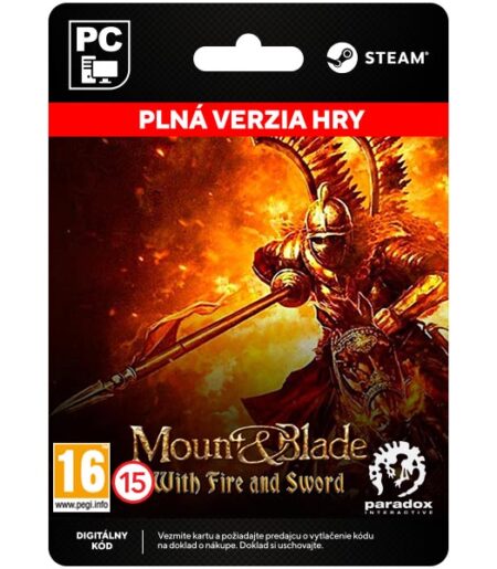 mount blade with fire and sword steam pc digital 417540