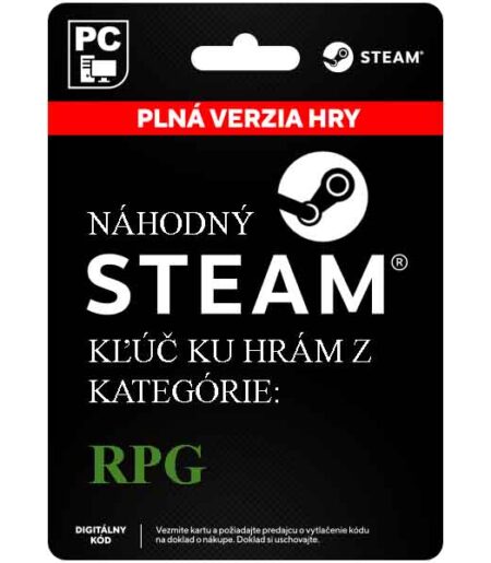Náhodný Steam kľúč na RPG hry [Steam] od Valve