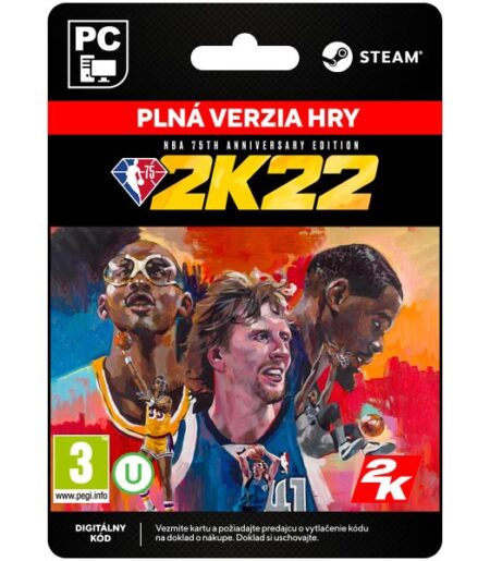 nba 2k22 75th anniversary edition steam pc digital 436226