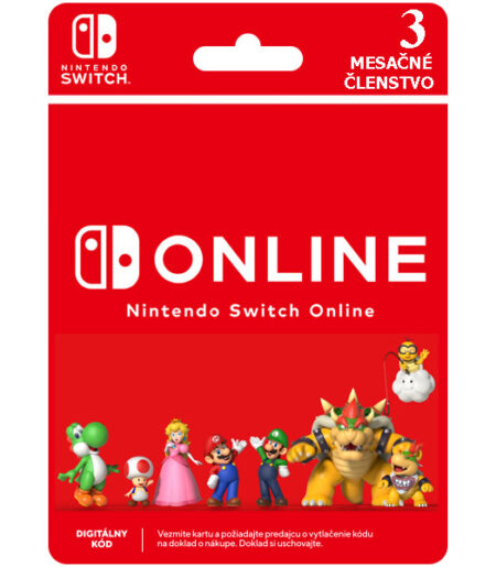 nintendo switch online predplatne na 90 dni individual 415917