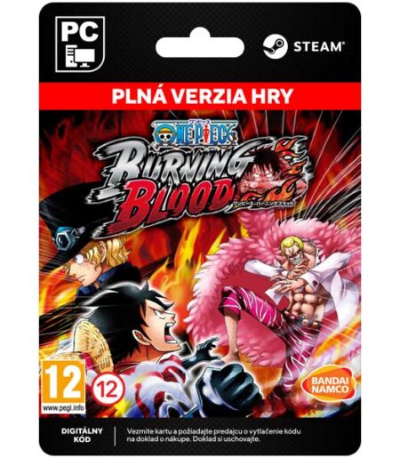 one piece burning blood steam pc digital 417784