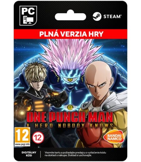 one punch man a hero nobody knows steam pc digital 416598