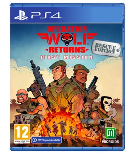 Operation Wolf Returns: First Mission (Rescue Edition) PS4 od Microids