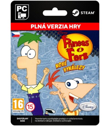 Phineas a Ferb: Nové vynálezy CZ [Steam] od Disney Interactive Studios