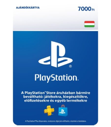 playstation store ajandekkartya 7000 ft esd cd key kredit 474328