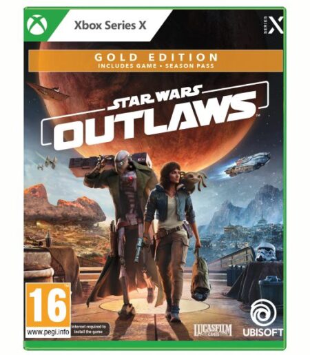 star wars outlaws gold edition xbox series x 474447