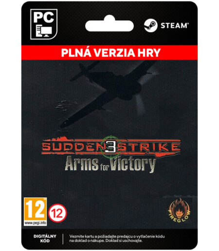 Sudden Strike 3: Arms for Victory [Steam] od Fireglow Games