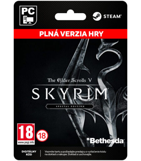 the elder scrolls 5 skyrim special edition steam pc digital 411981