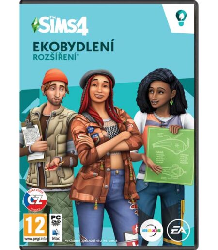 the sims 4 ekobyvanie cz pc dvd 408587