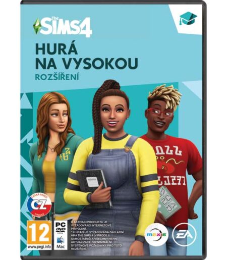 the sims 4 hura na vysoku cz pc dvd 403065