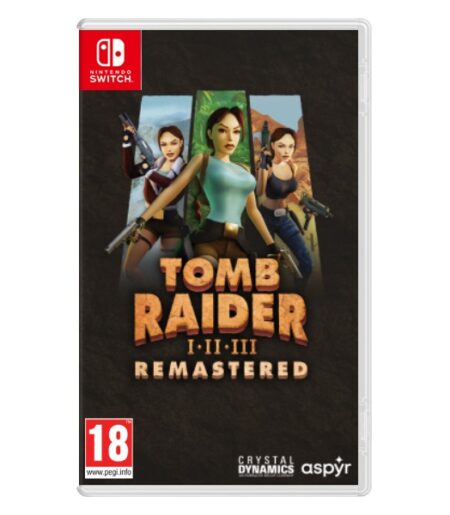 tomb raider i iii remastered starring lara croft cz nsw 475812