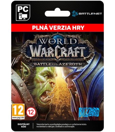 world of warcraft battle for azeroth battle net pc digital 412010