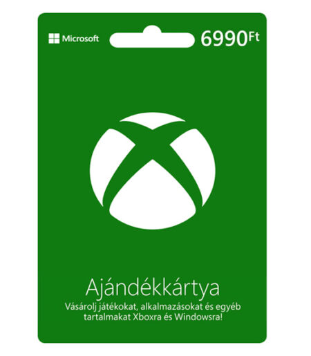 xbox store 6 990 huf elektronikus penztarca esd cd key kredit 421060