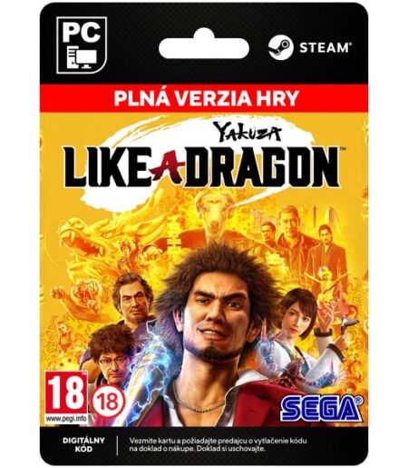 yakuza like a dragon steam pc digital 418467